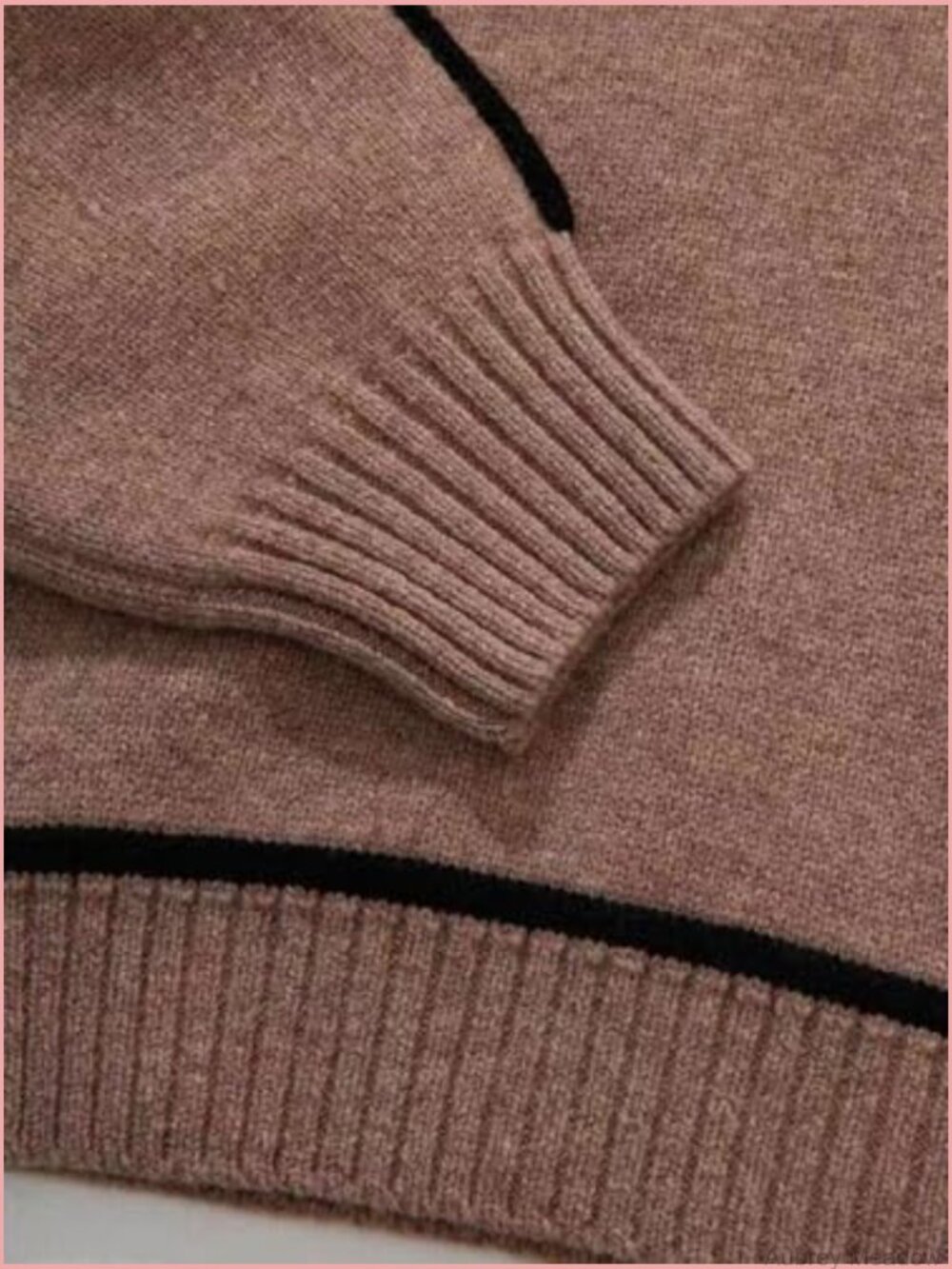 Oversized Chunky Mock Neck Turtleneck Sweater Pullover - Picture 5 of 6